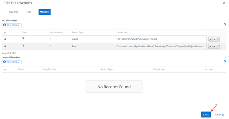Finish creating file