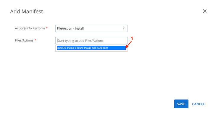 Save button